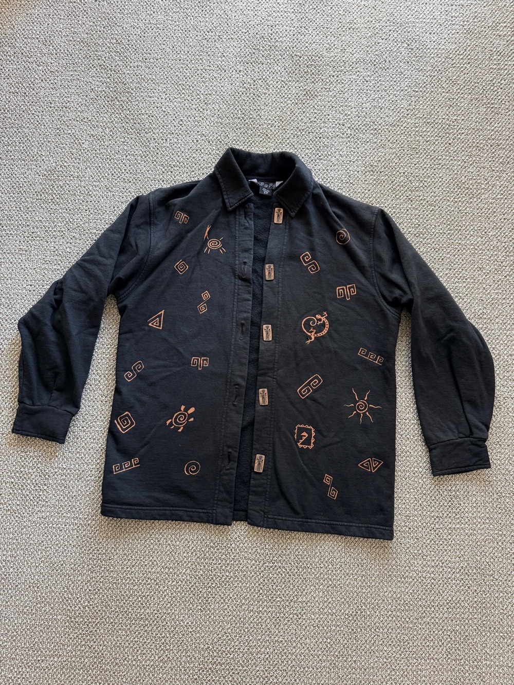 Aztec Pattern Women’s Cardigan S - Picture 2 of 4